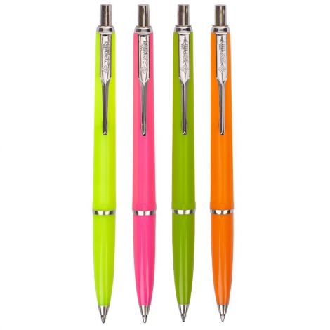 Długopis Zenith Comuna 0.7mm Mix Fluo
